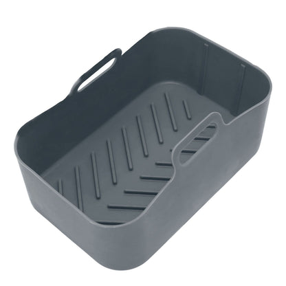 Fryer Silicone Pot Non Stick Reusable Liner Basket Replacement for Ninja DZ201 Foodi 8QT Gray V1294-YM0523-3113220057911