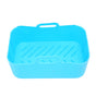 Fryer Silicone Pot Non Stick Reusable Liner Basket Replacement for Ninja DZ201 Foodi 8QT Blue V1294-YM0523-3113220057912