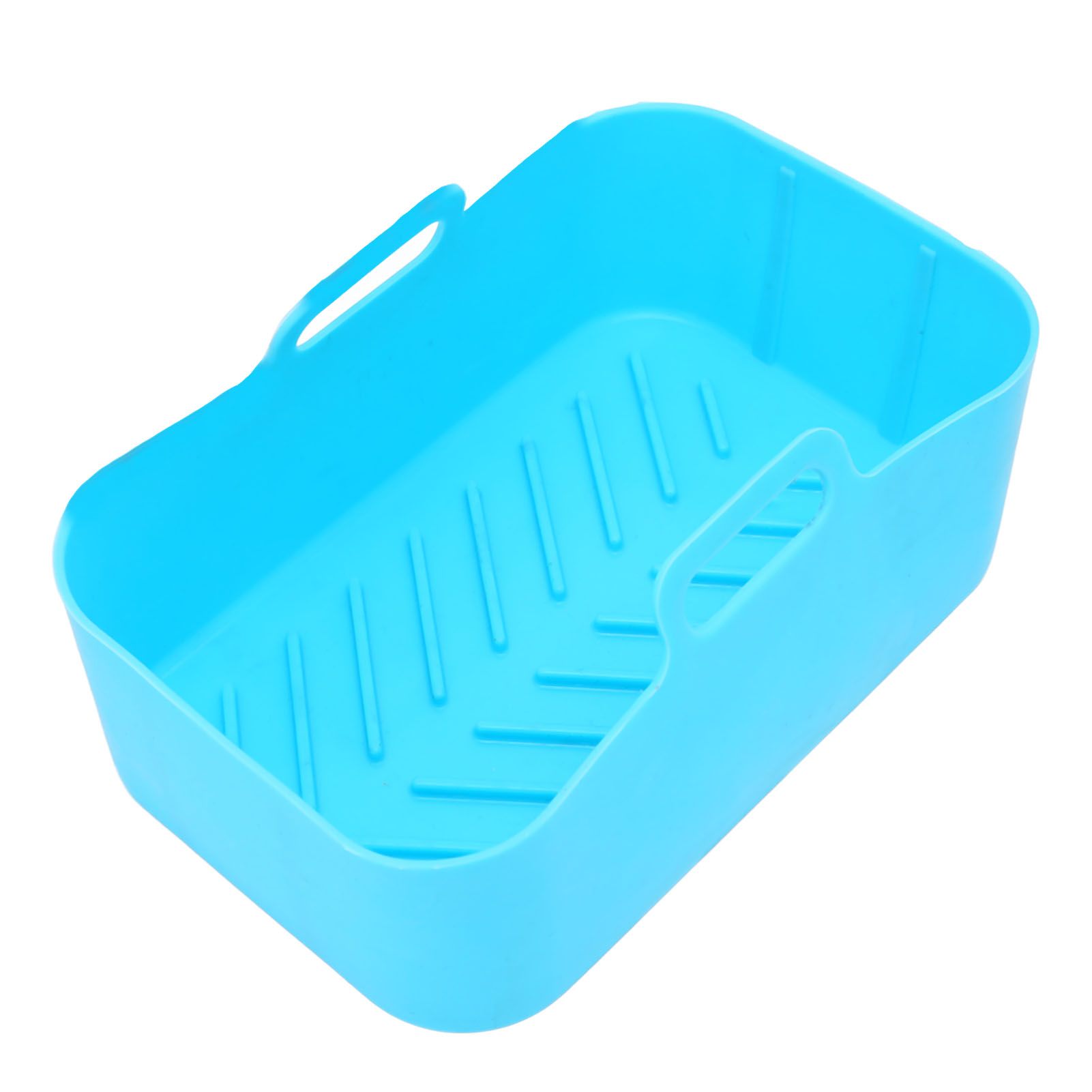 Fryer Silicone Pot Non Stick Reusable Liner Basket Replacement for Ninja DZ201 Foodi 8QT Blue V1294-YM0523-3113220057912