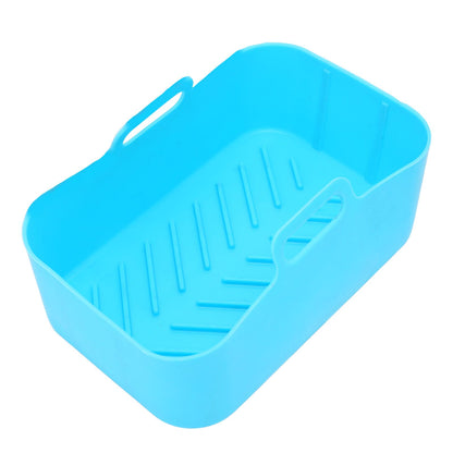 Fryer Silicone Pot Non Stick Reusable Liner Basket Replacement for Ninja DZ201 Foodi 8QT Blue V1294-YM0523-3113220057912
