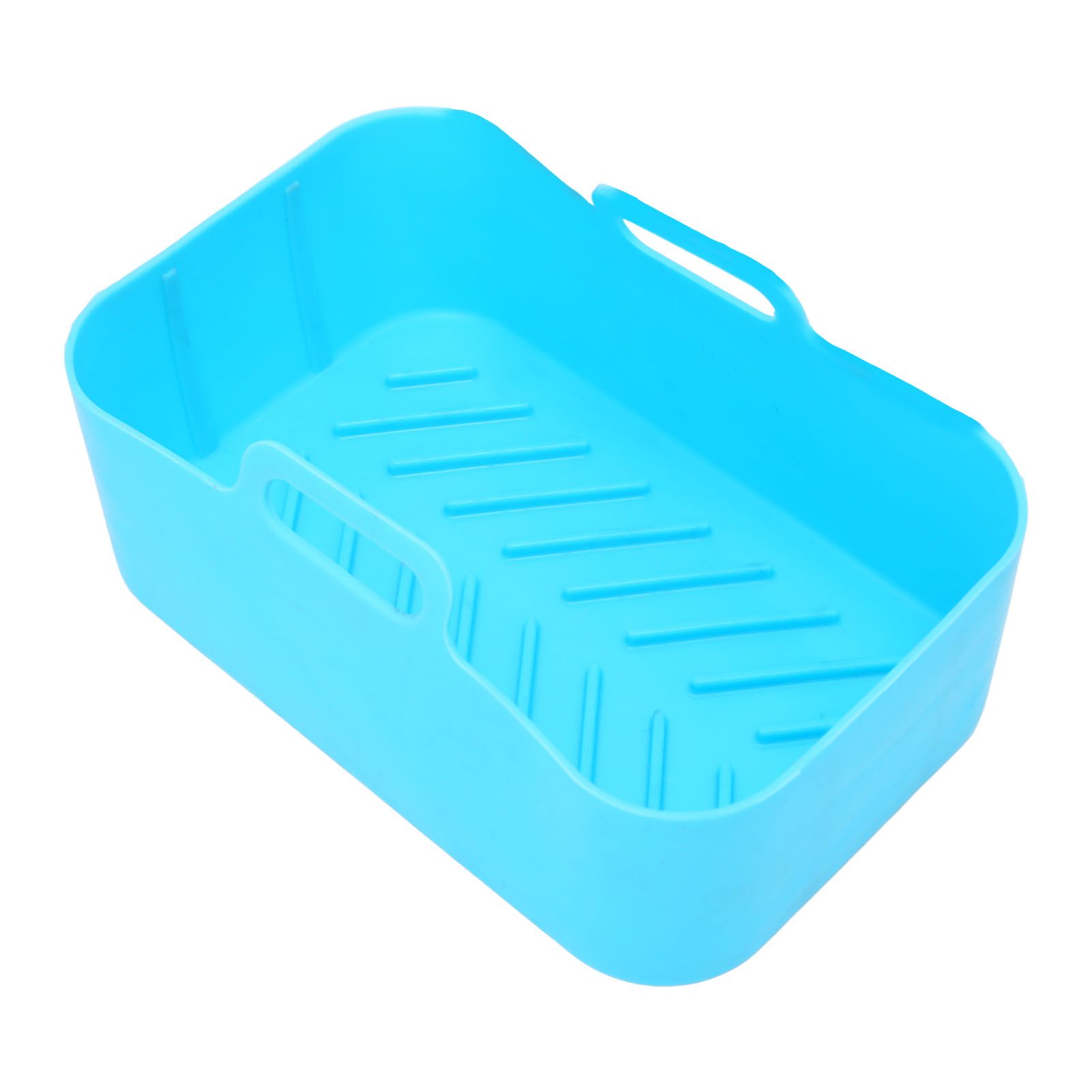 Fryer Silicone Pot Non Stick Reusable Liner Basket Replacement for Ninja DZ201 Foodi 8QT Blue V1294-YM0523-3113220057912