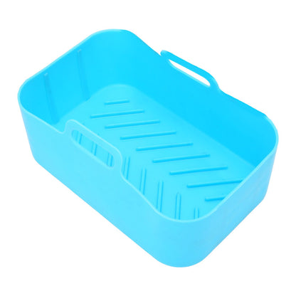 Fryer Silicone Pot Non Stick Reusable Liner Basket Replacement for Ninja DZ201 Foodi 8QT Blue V1294-YM0523-3113220057912