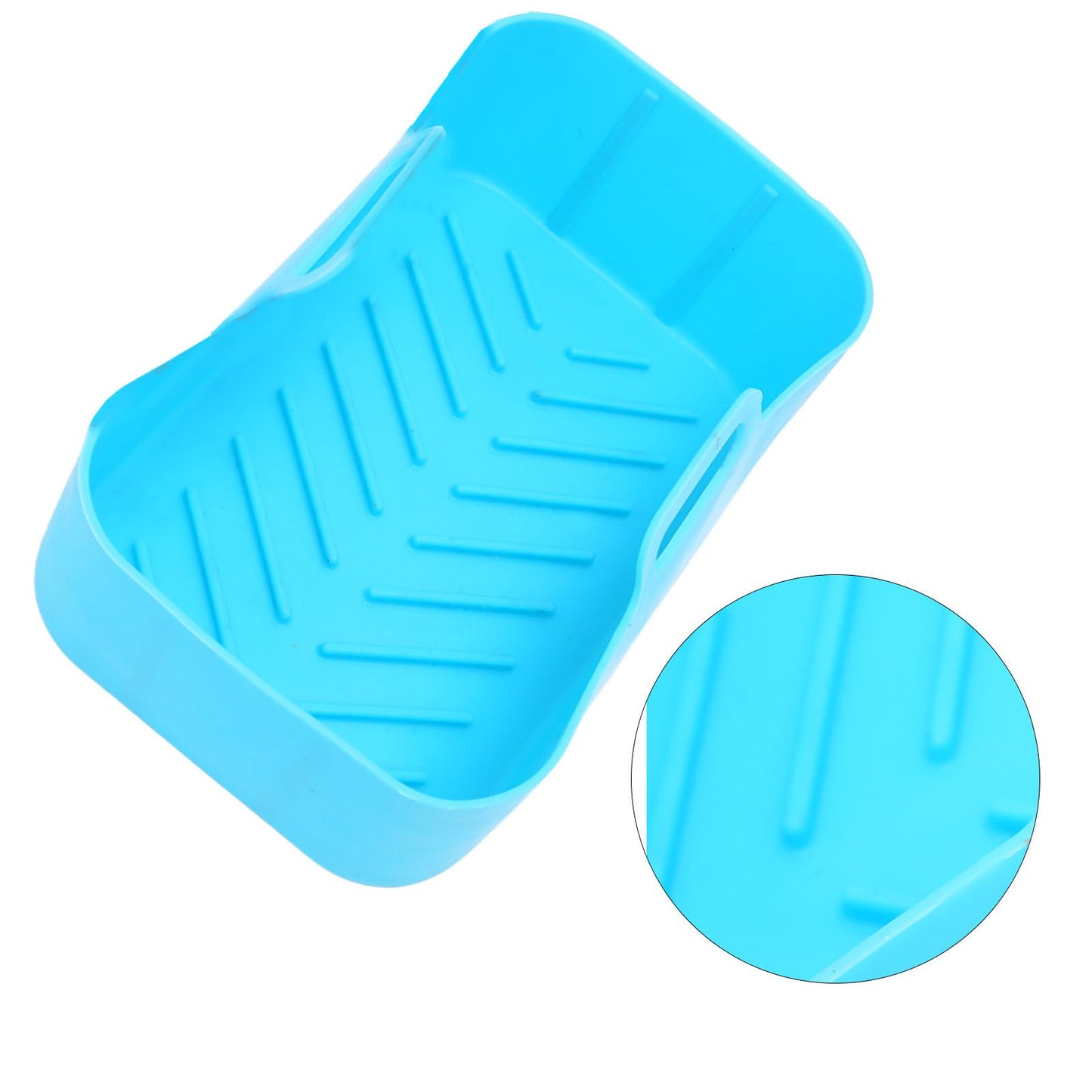 Fryer Silicone Pot Non Stick Reusable Liner Basket Replacement for Ninja DZ201 Foodi 8QT Blue V1294-YM0523-3113220057912