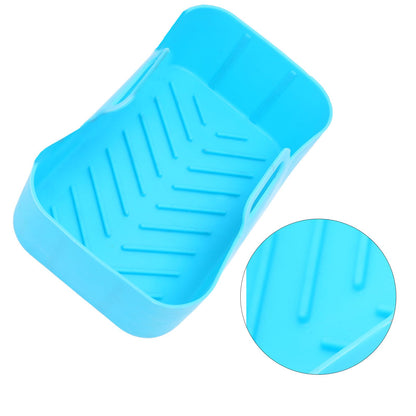 Fryer Silicone Pot Non Stick Reusable Liner Basket Replacement for Ninja DZ201 Foodi 8QT Blue V1294-YM0523-3113220057912
