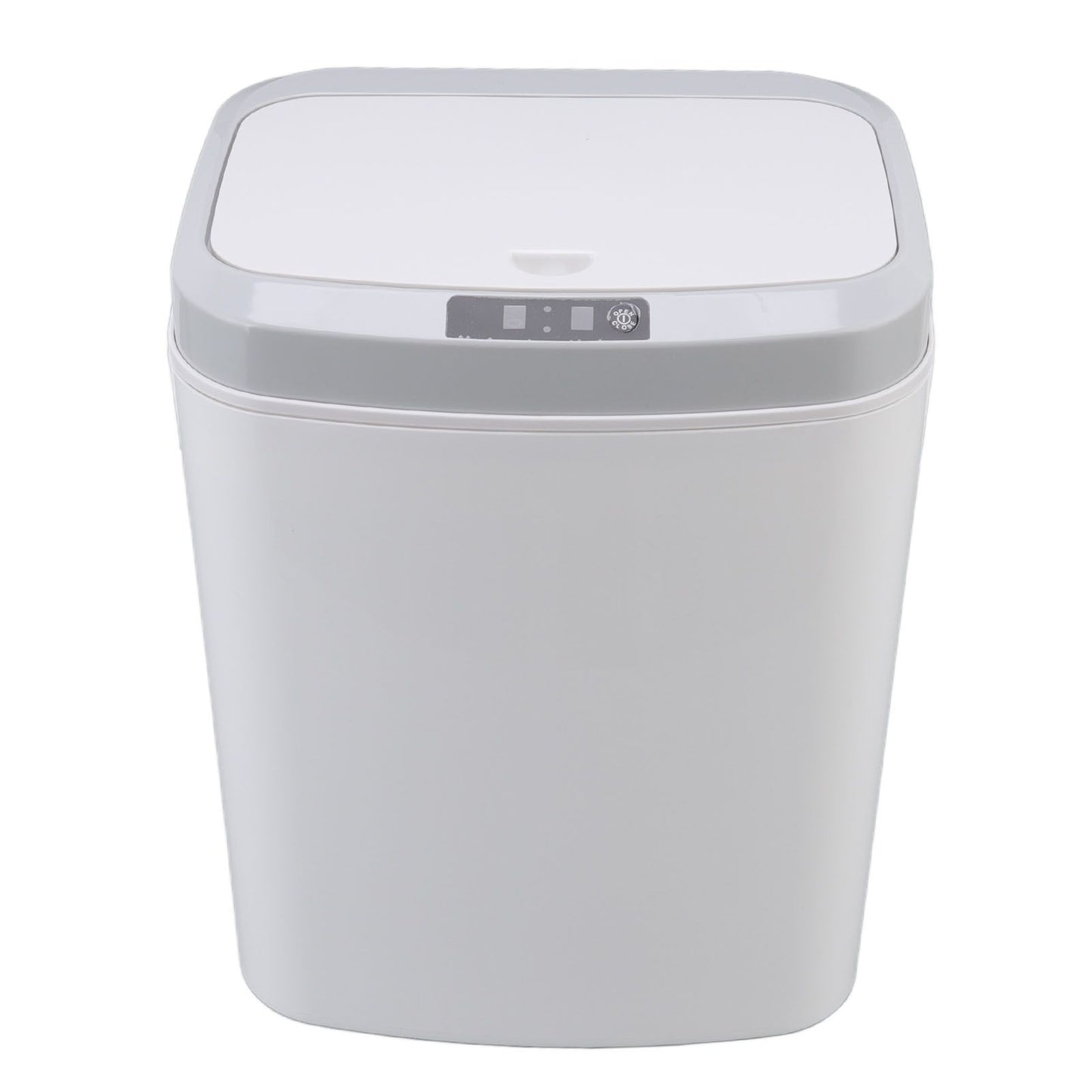 Smart Trash Can 16L Infrared Induction Button Control Manual Mute Household Automatic Trash Can with Night V1294-YM0523-3113220058411