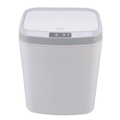 Smart Trash Can 16L Infrared Induction Button Control Manual Mute Household Automatic Trash Can with Night V1294-YM0523-3113220058411
