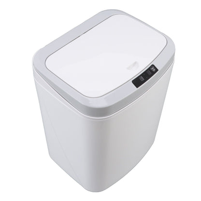 Smart Trash Can 16L Infrared Induction Button Control Manual Mute Household Automatic Trash Can with Night V1294-YM0523-3113220058411