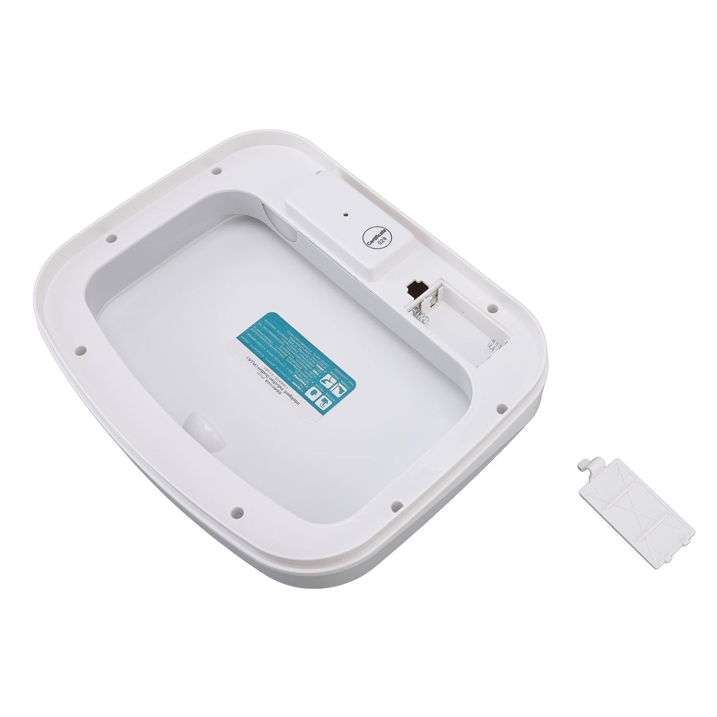 Smart Trash Can 16L Infrared Induction Button Control Manual Mute Household Automatic Trash Can with Night V1294-YM0523-3113220058411