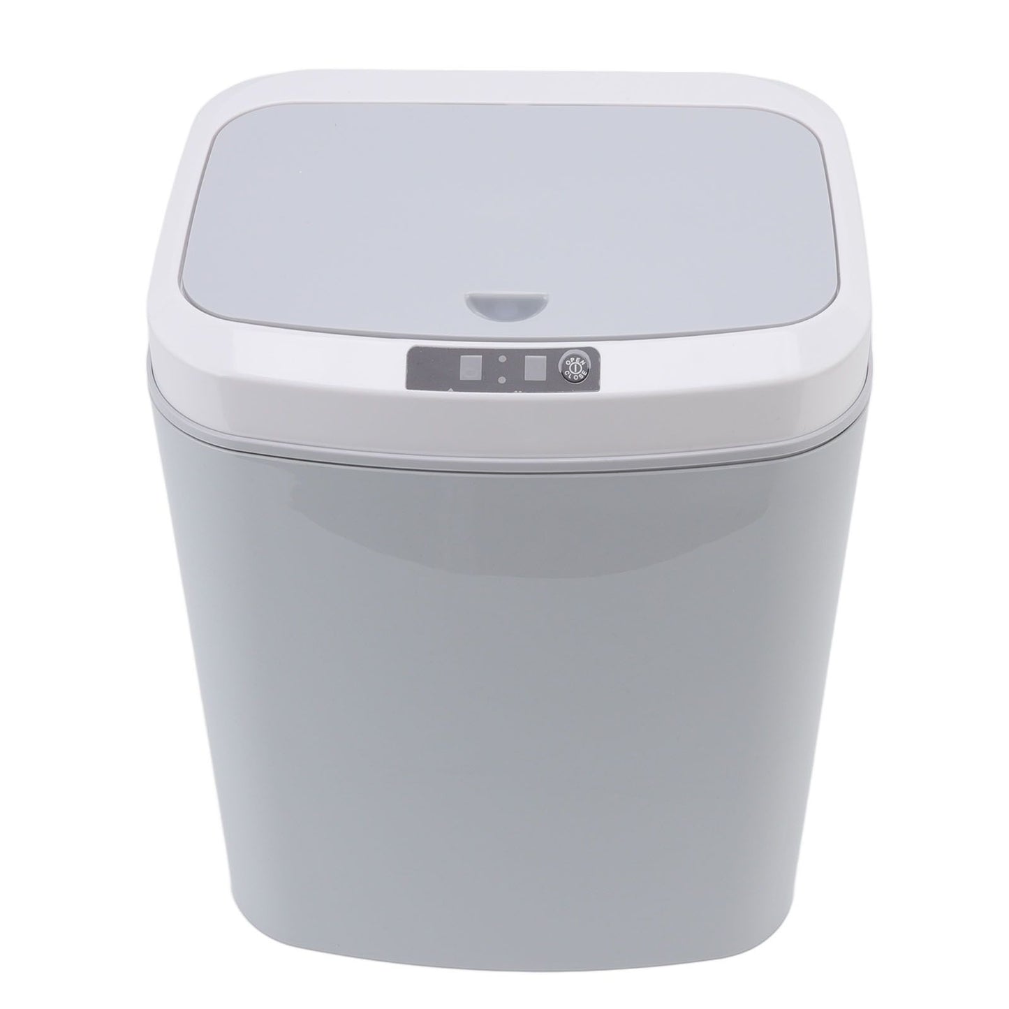 Smart Trash Can 16L Infrared Induction Button Control Manual Mute Household Automatic Trash Can with Night V1294-YM0523-3113220058412