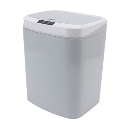 Smart Trash Can 16L Infrared Induction Button Control Manual Mute Household Automatic Trash Can with Night V1294-YM0523-3113220058412