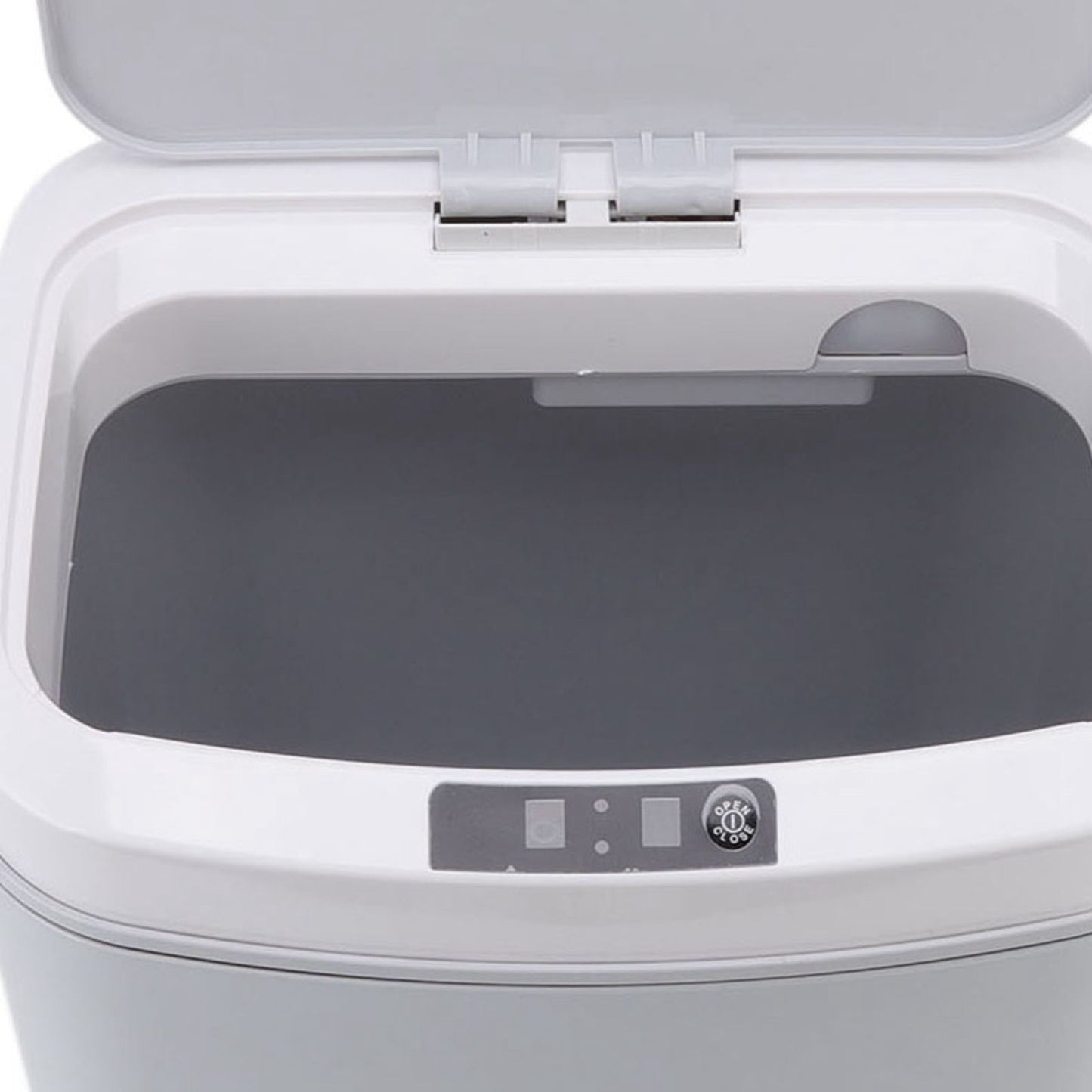 Smart Trash Can 16L Infrared Induction Button Control Manual Mute Household Automatic Trash Can with Night V1294-YM0523-3113220058412