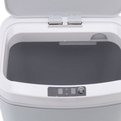 Smart Trash Can 16L Infrared Induction Button Control Manual Mute Household Automatic Trash Can with Night V1294-YM0523-3113220058412