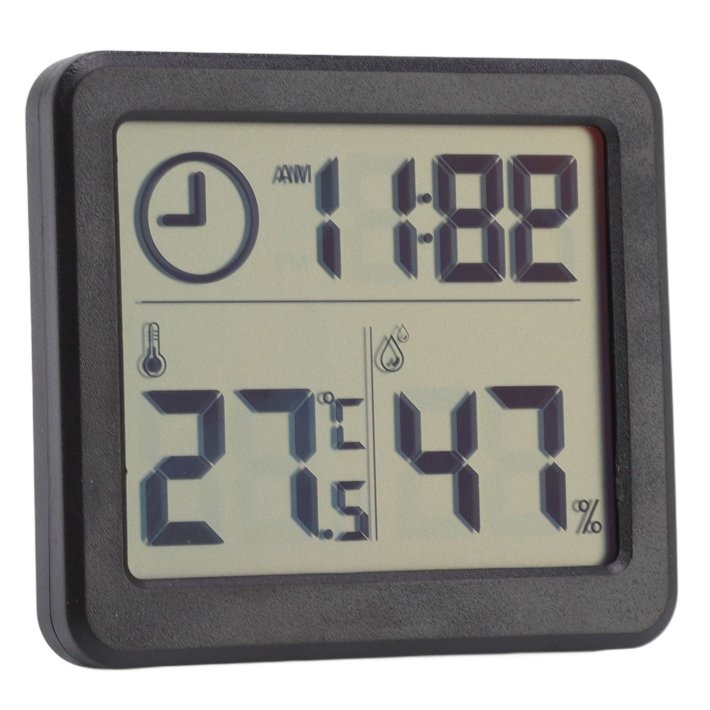 Digital Thermometer Hygrometer High Accuracy Four Stomatal Monitoring Temperature Humidity Tester with 3.2in V1294-YM0523-3113220061311