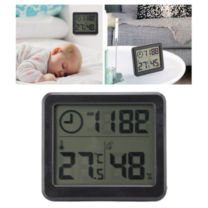 Digital Thermometer Hygrometer High Accuracy Four Stomatal Monitoring Temperature Humidity Tester with 3.2in V1294-YM0523-3113220061311