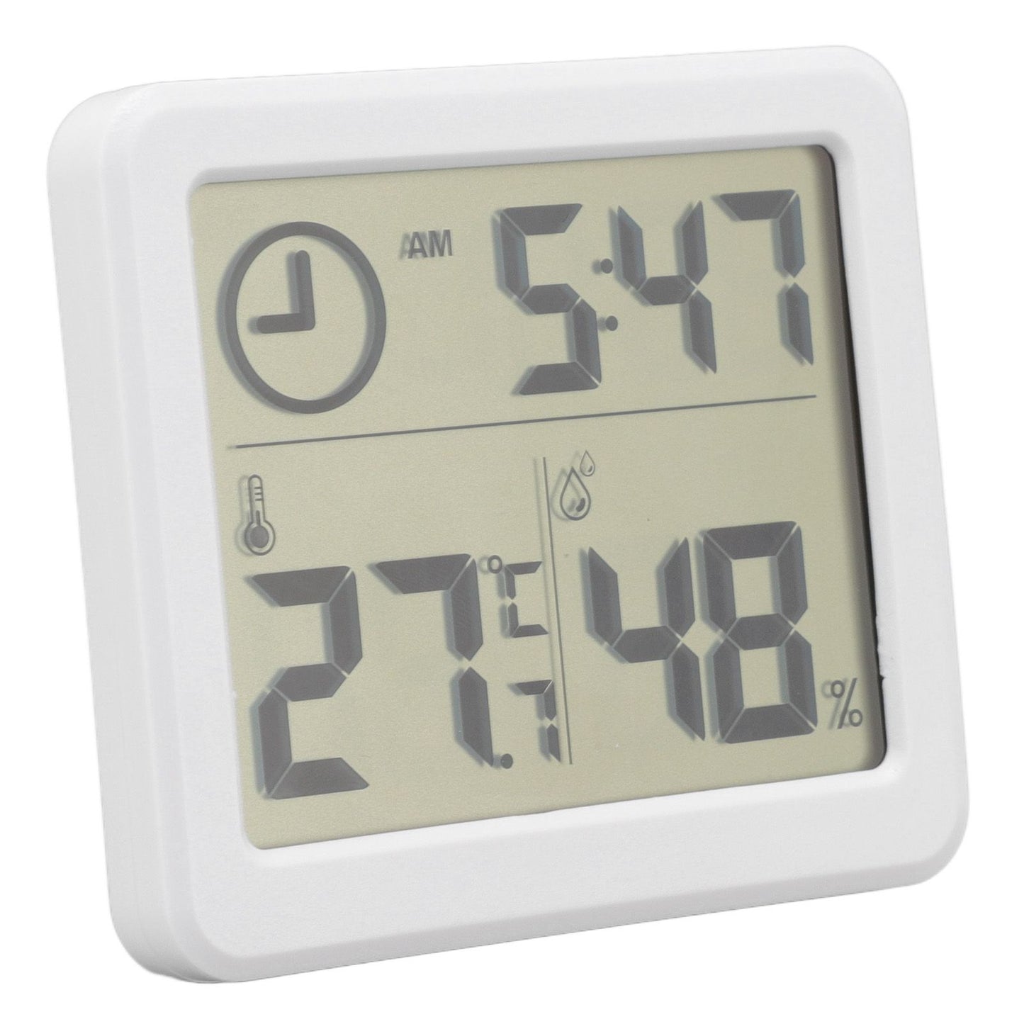Digital Thermometer Hygrometer High Accuracy Four Stomatal Monitoring Temperature Humidity Tester with 3.2in V1294-YM0523-3113220061312