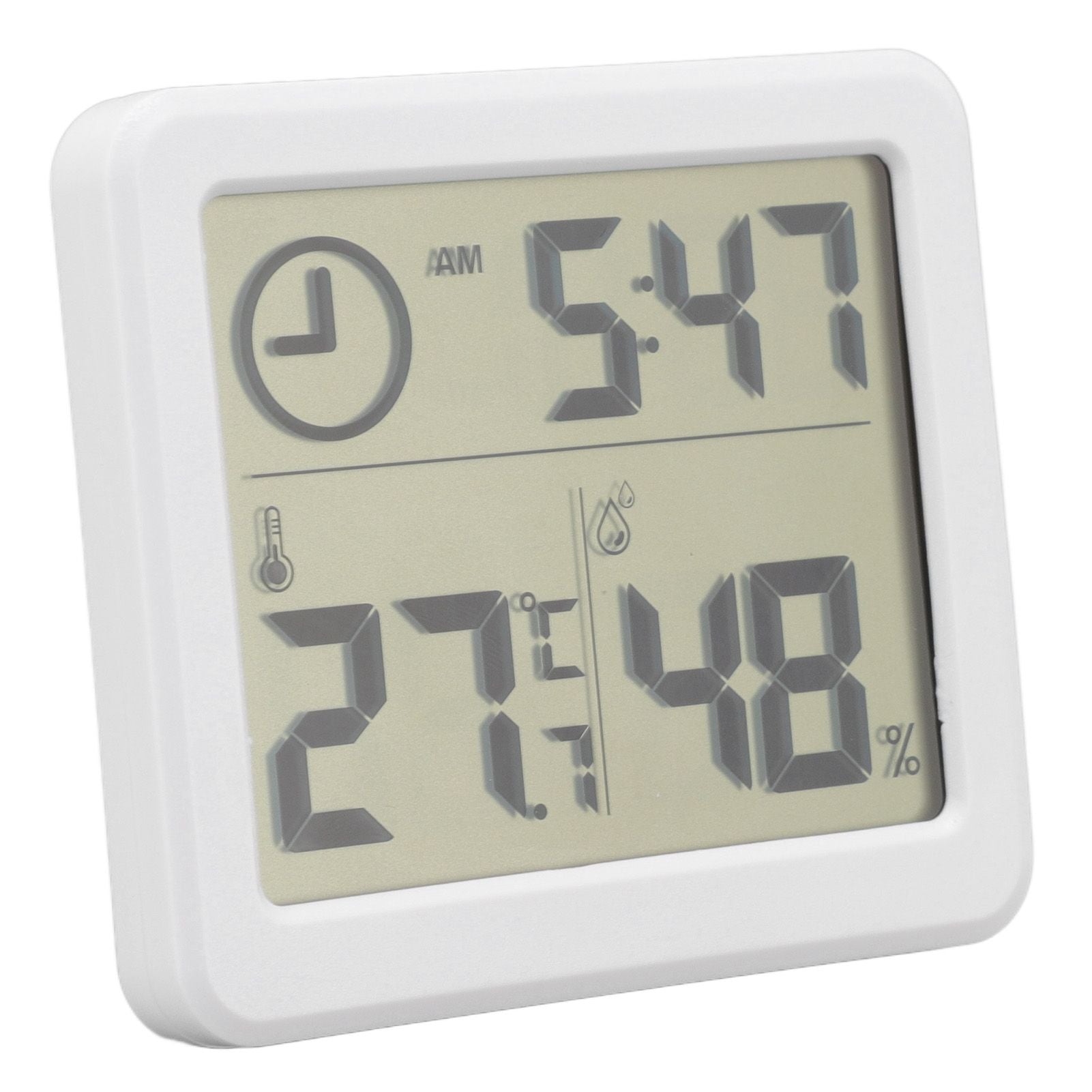 Digital Thermometer Hygrometer High Accuracy Four Stomatal Monitoring Temperature Humidity Tester with 3.2in V1294-YM0523-3113220061312