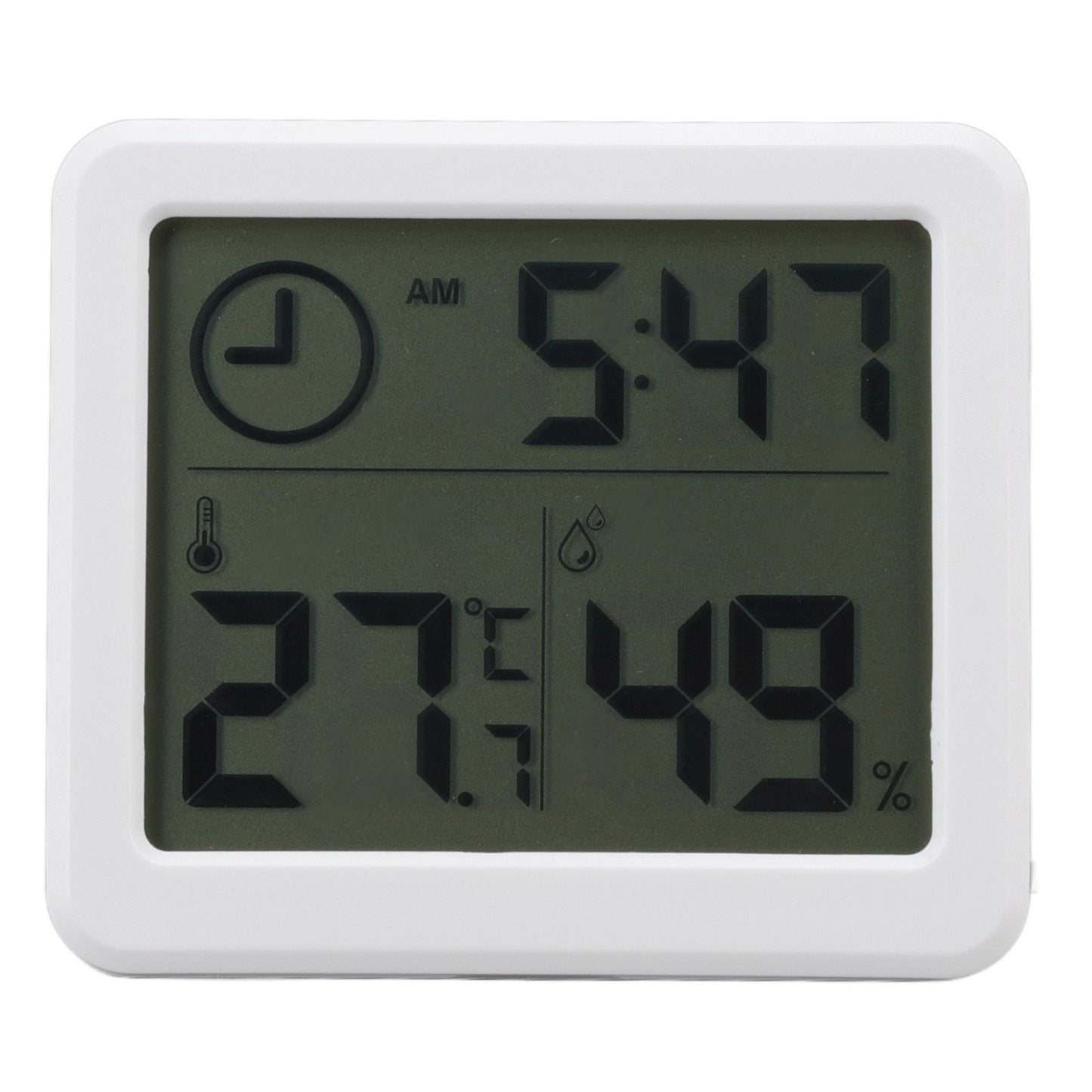 Digital Thermometer Hygrometer High Accuracy Four Stomatal Monitoring Temperature Humidity Tester with 3.2in V1294-YM0523-3113220061312