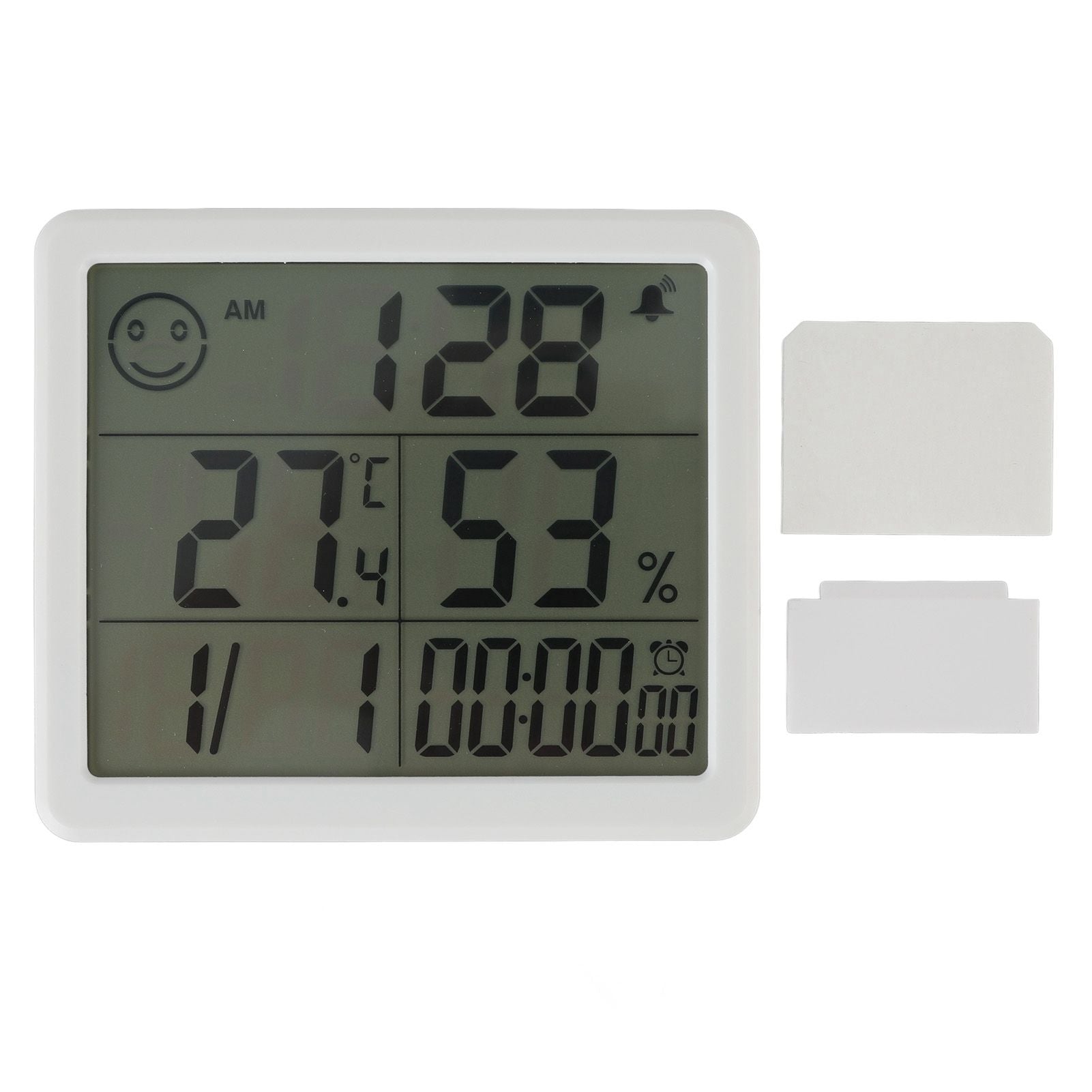 Digital Thermometer Hygrometer Alarm Clock Sensitive Induction High Accuracy Electronic Hygrometer with 5in V1294-YM0523-3113220061511