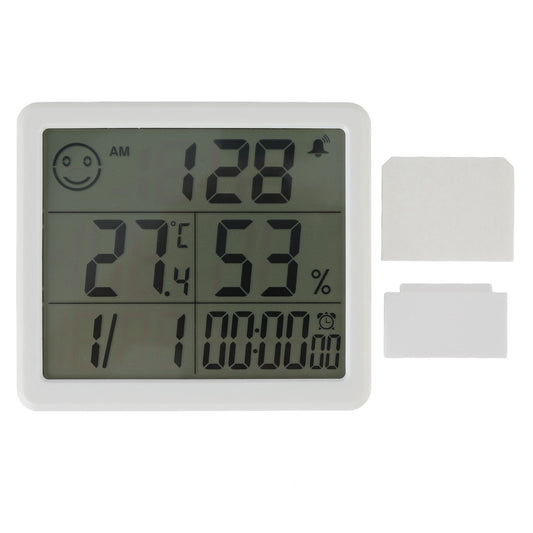 Digital Thermometer Hygrometer Alarm Clock Sensitive Induction High Accuracy Electronic Hygrometer with 5in V1294-YM0523-3113220061511