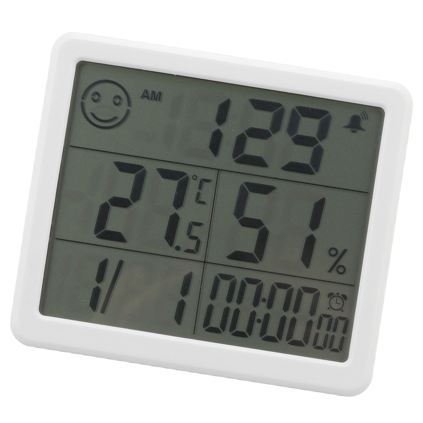 Digital Thermometer Hygrometer Alarm Clock Sensitive Induction High Accuracy Electronic Hygrometer with 5in V1294-YM0523-3113220061511