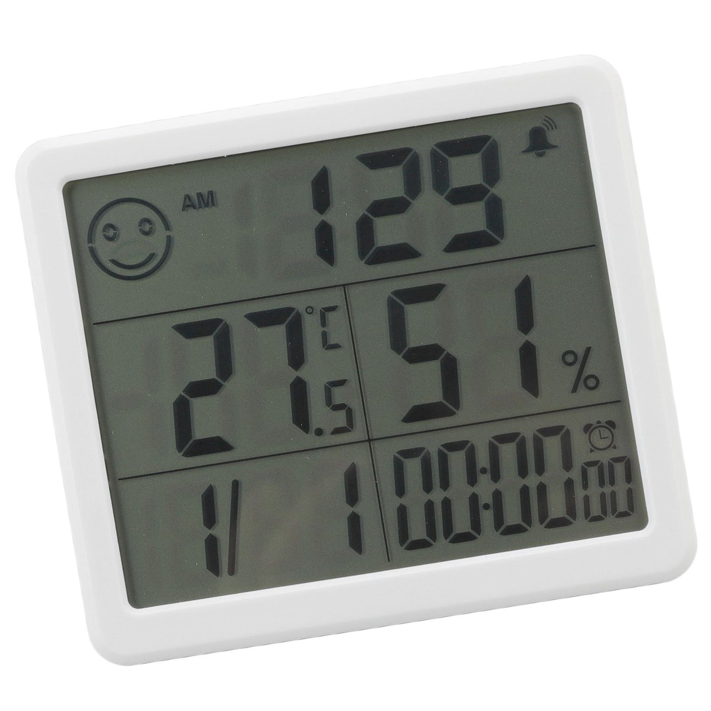 Digital Thermometer Hygrometer Alarm Clock Sensitive Induction High Accuracy Electronic Hygrometer with 5in V1294-YM0523-3113220061511