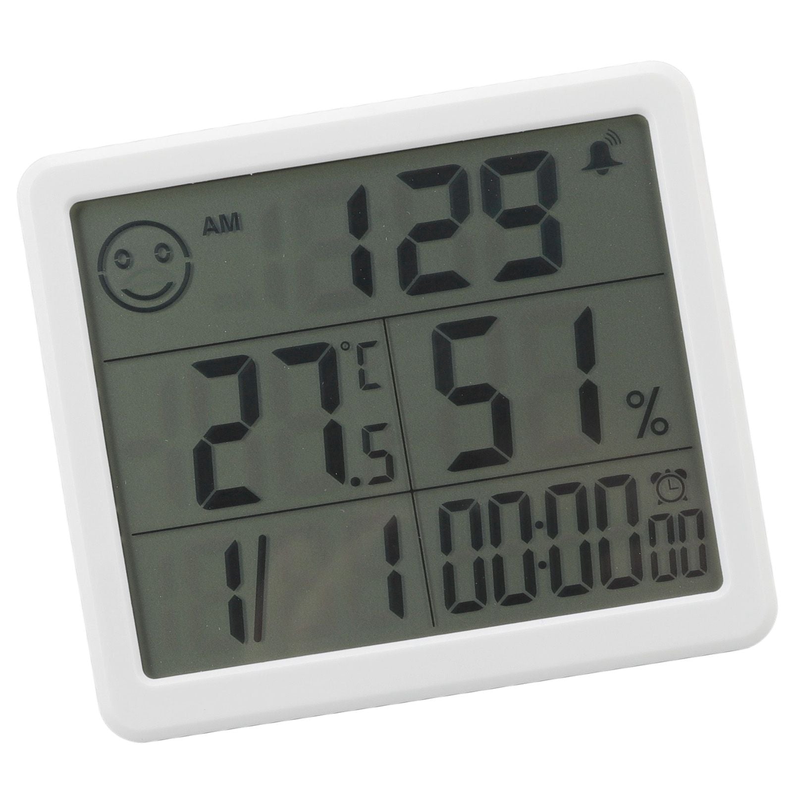 Digital Thermometer Hygrometer Alarm Clock Sensitive Induction High Accuracy Electronic Hygrometer with 5in V1294-YM0523-3113220061511