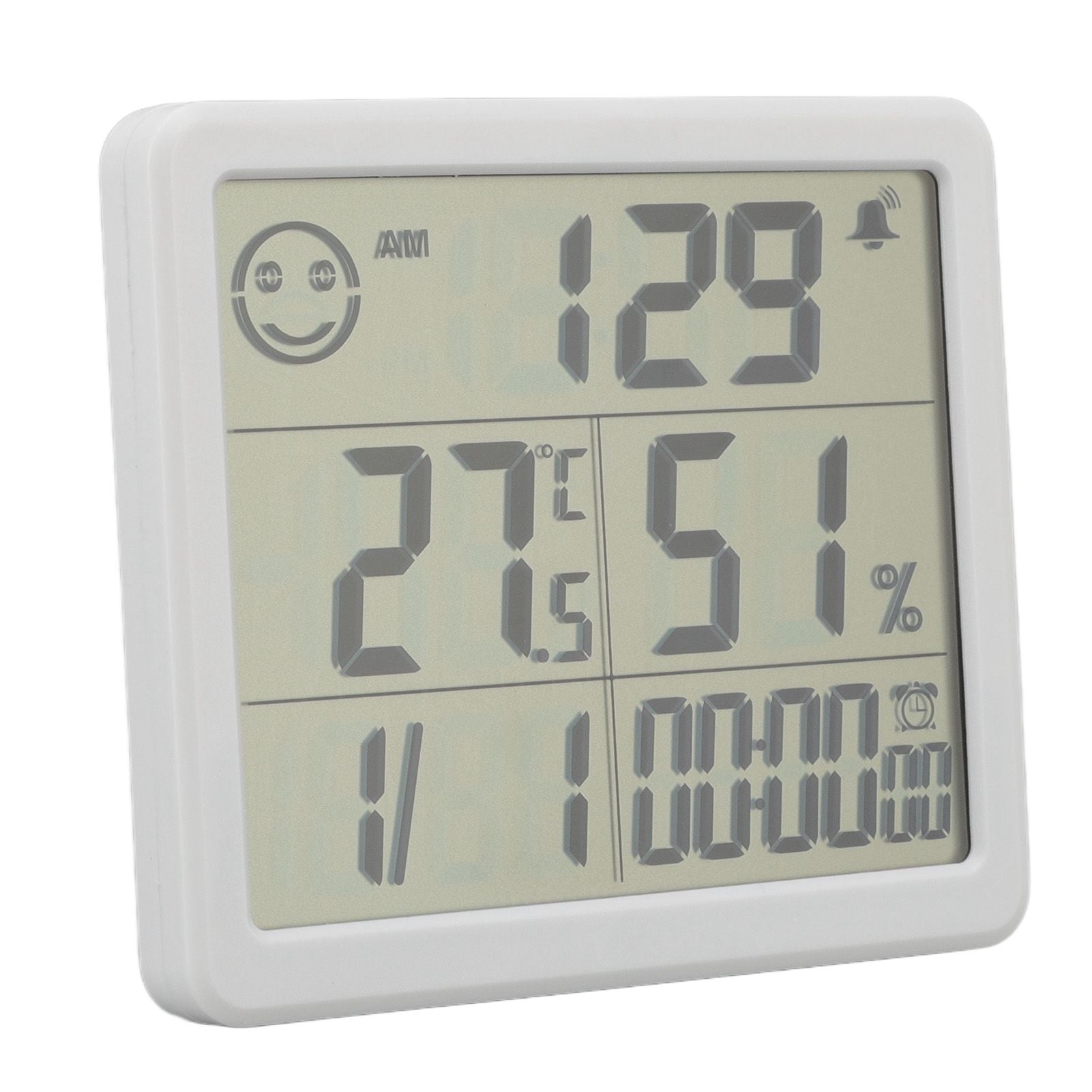 Digital Thermometer Hygrometer Alarm Clock Sensitive Induction High Accuracy Electronic Hygrometer with 5in V1294-YM0523-3113220061511