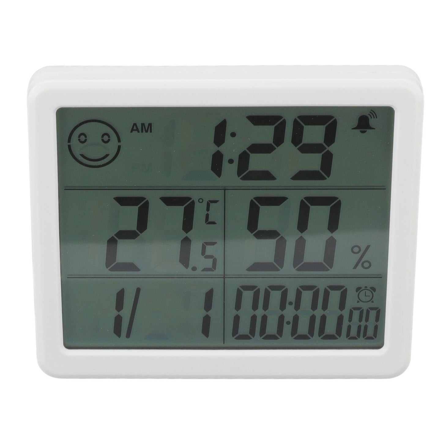 Digital Thermometer Hygrometer Alarm Clock Sensitive Induction High Accuracy Electronic Hygrometer with 5in V1294-YM0523-3113220061511