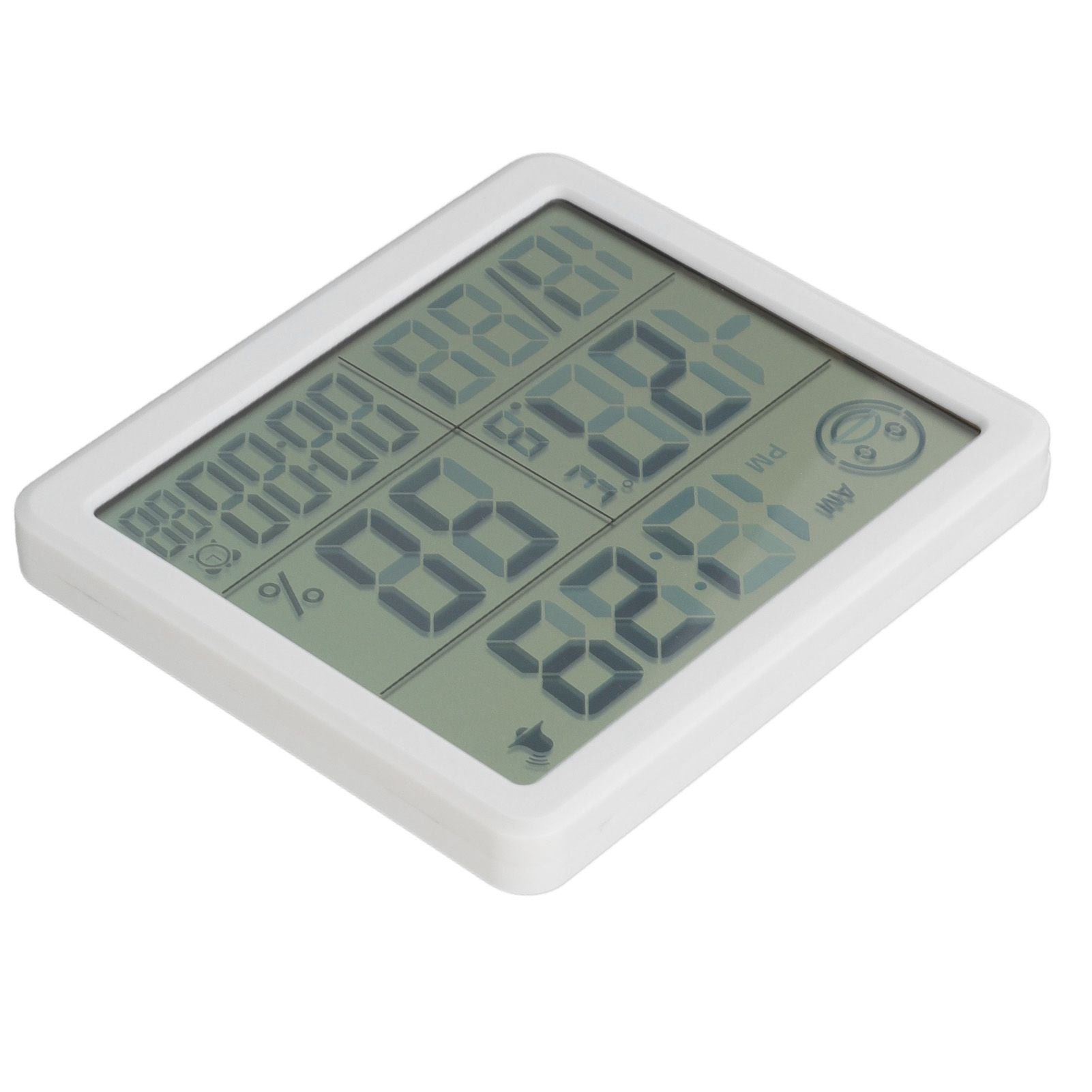 Digital Thermometer Hygrometer Alarm Clock Sensitive Induction High Accuracy Electronic Hygrometer with 5in V1294-YM0523-3113220061511
