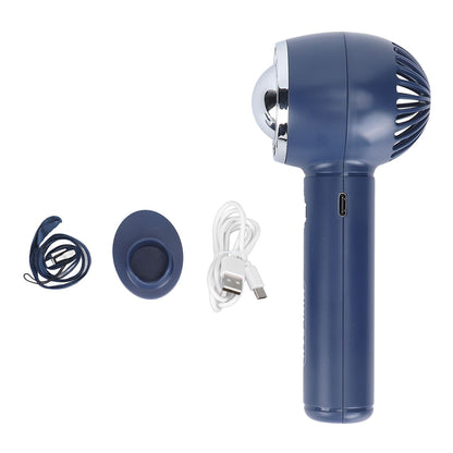 Handheld Fan 3 Speeds USB Charging Strong Wind Lightweight 1200mAh Battery Portable Fan Handheld for Office V1294-YM0523-3113220062213