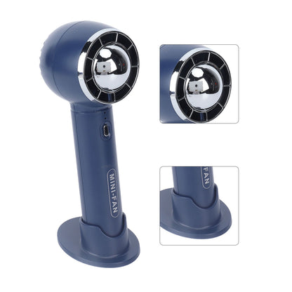 Handheld Fan 3 Speeds USB Charging Strong Wind Lightweight 1200mAh Battery Portable Fan Handheld for Office V1294-YM0523-3113220062213