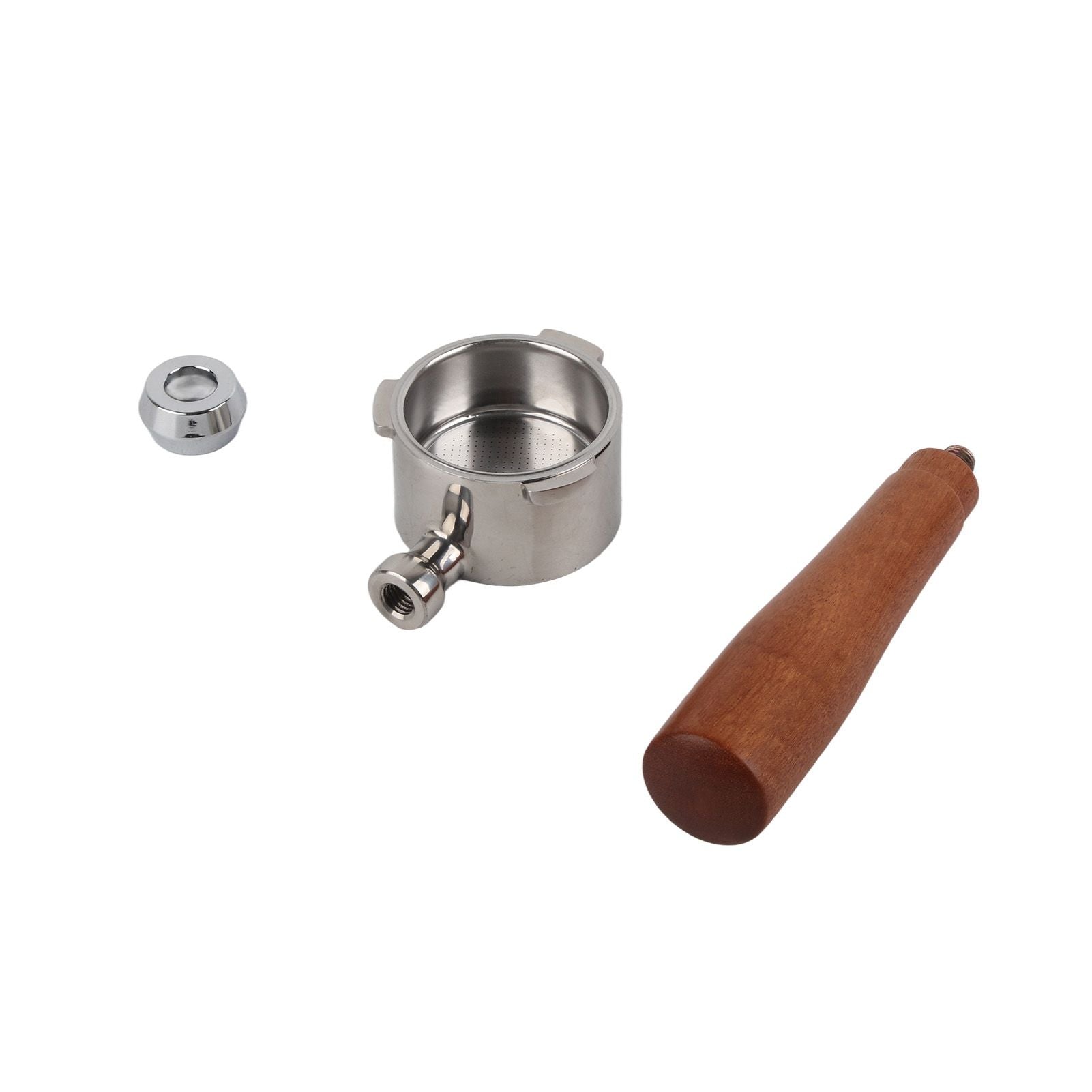 51mm Bottomless Portafilter Zinc Alloy Coffee Filter Holder for DELONGHI ECP3420 Coffee Machine V1294-YM0523-3113220063811