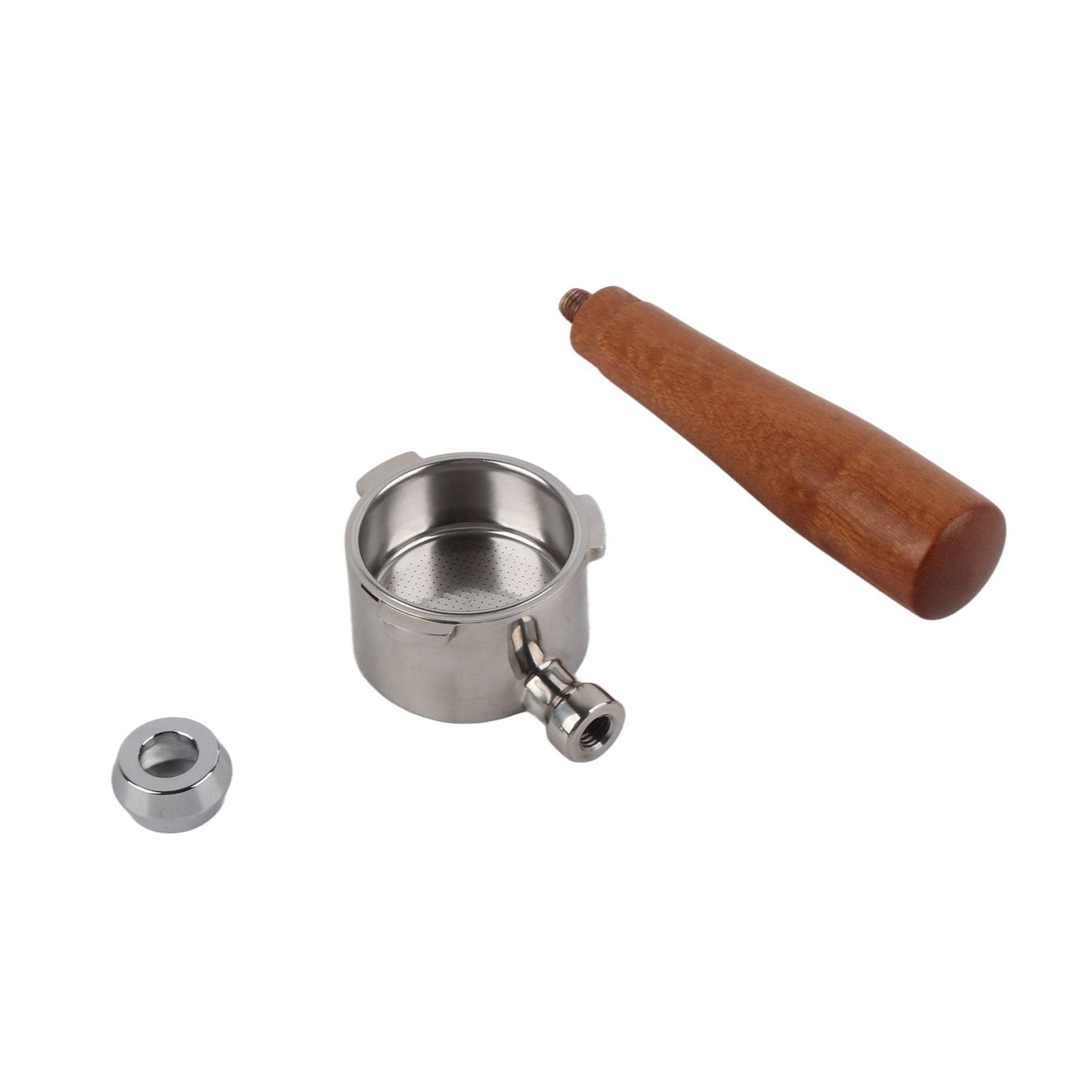 51mm Bottomless Portafilter Zinc Alloy Coffee Filter Holder for DELONGHI ECP3420 Coffee Machine V1294-YM0523-3113220063811