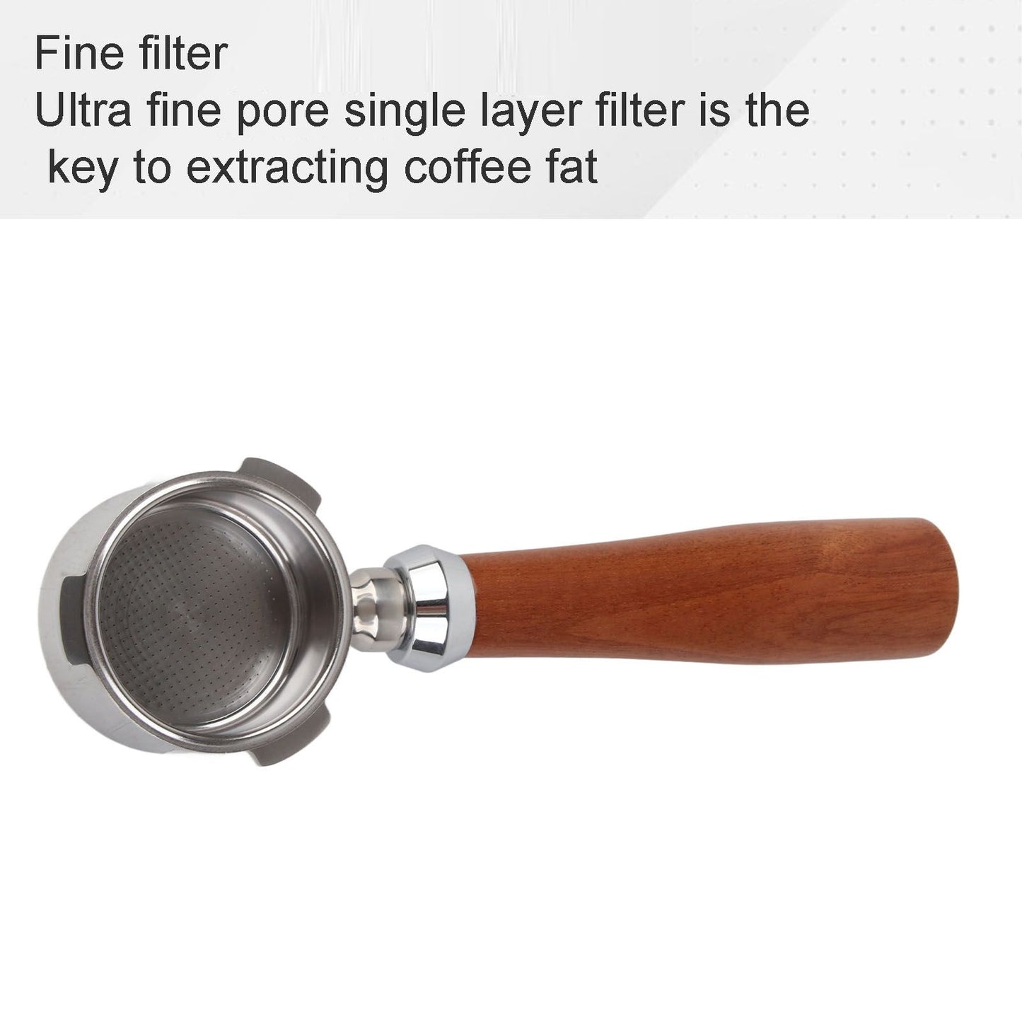 51mm Bottomless Portafilter Zinc Alloy Coffee Filter Holder for DELONGHI ECP3420 Coffee Machine V1294-YM0523-3113220063811