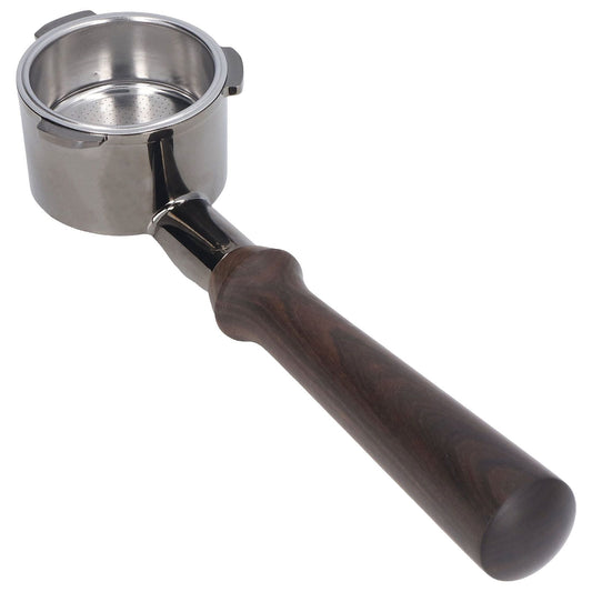Coffee Portafilter 51mm Ergonomic Black Rosewood Handle Bottomless Zinc Alloy Portafilter for Coffee Machines V1294-YM0523-3113220064311