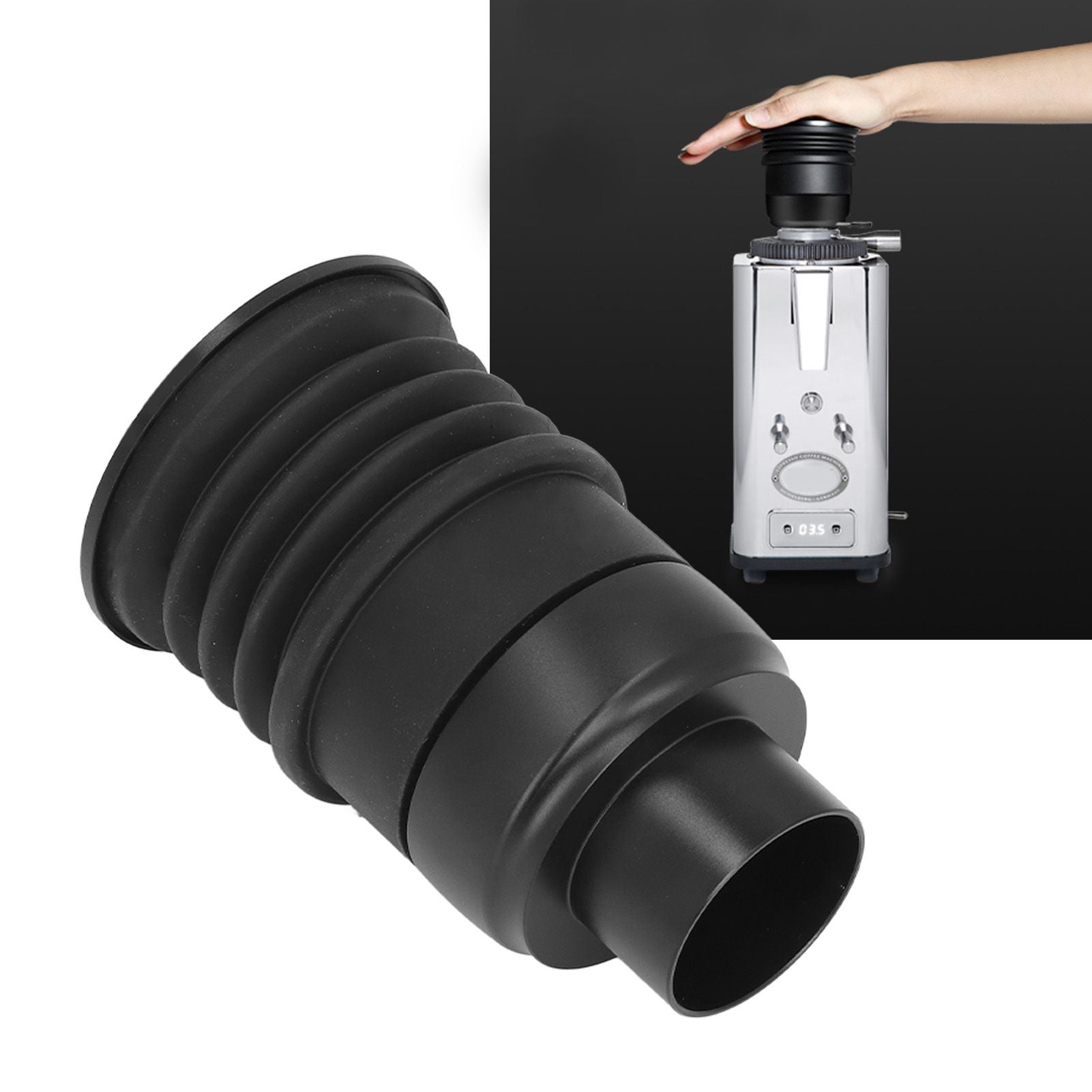 Coffee Grinder Bean Bin Blowing Bean Bin Set Grinder Cleaning Tool Accessories for ECM Coffee Grinder V1294-YM0523-3113220064711