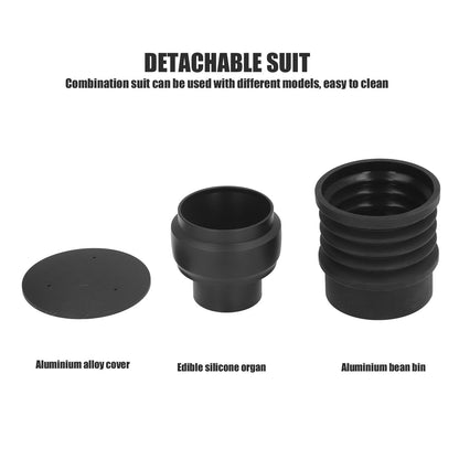 Coffee Grinder Bean Bin Blowing Bean Bin Set Grinder Cleaning Tool Accessories for ECM Coffee Grinder V1294-YM0523-3113220064711