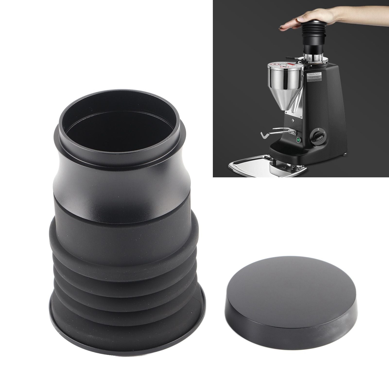 Coffee Grinder Blowing Bean Bin Coffee Grinder Cleaning Tool Accessories for MAZZER Min Series Grinder Machine V1294-YM0523-3113220064811