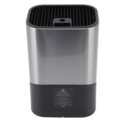 Knife Block Holder Plug in Type Stainless Steel Knife Organizer for Home Kitchen Restaurant 5V V1294-YM0523-3113220065111
