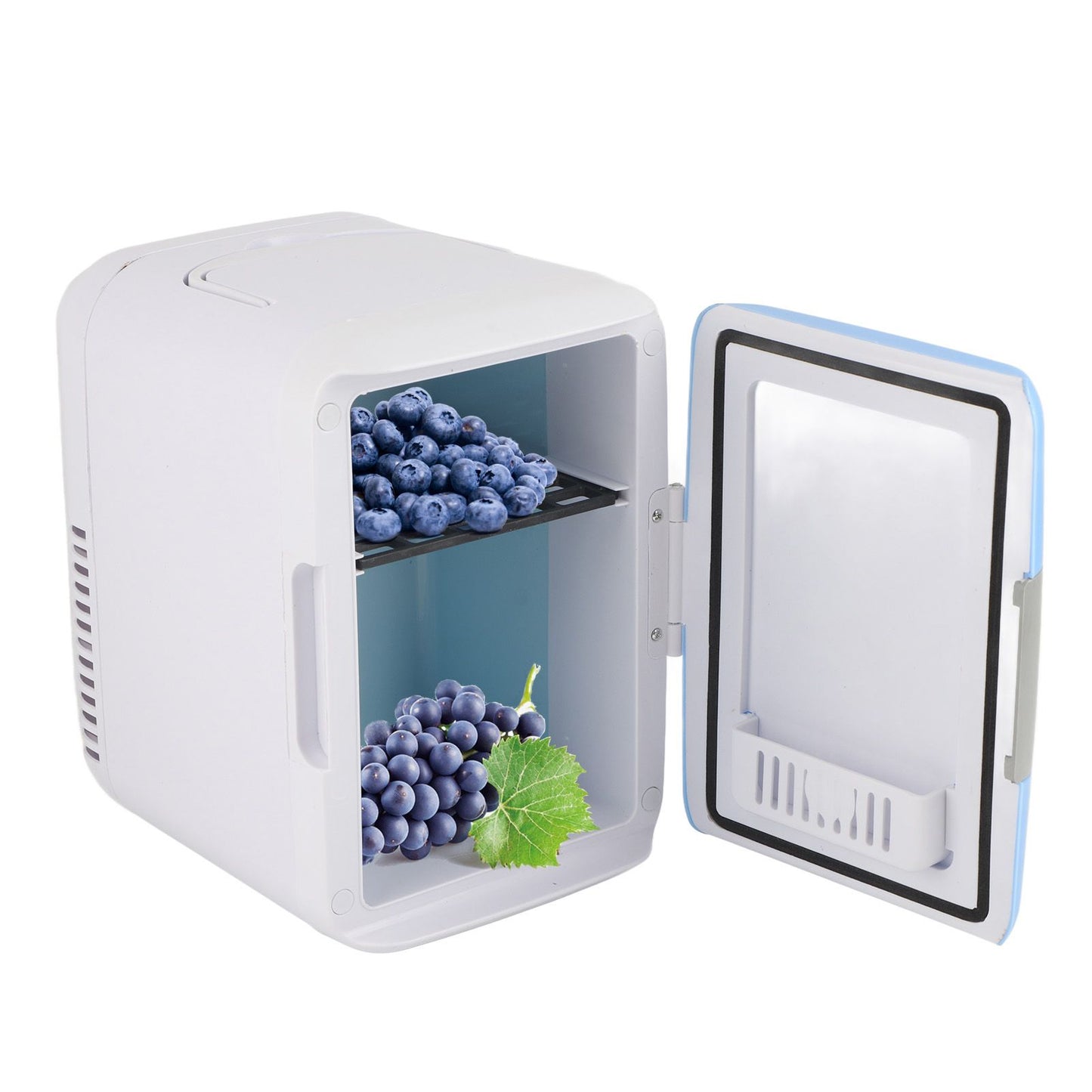 4L Car Refrigerator Large Capacity Small Size Food Grade Liner Cooler Warmer Mini Fridge for Dormitory Office V1294-YM0523-3113220065811