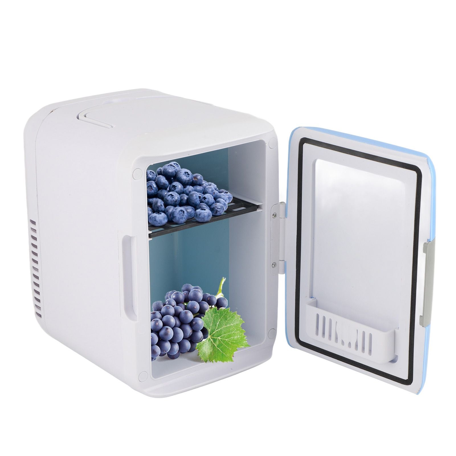 4L Car Refrigerator Large Capacity Small Size Food Grade Liner Cooler Warmer Mini Fridge for Dormitory Office V1294-YM0523-3113220065811