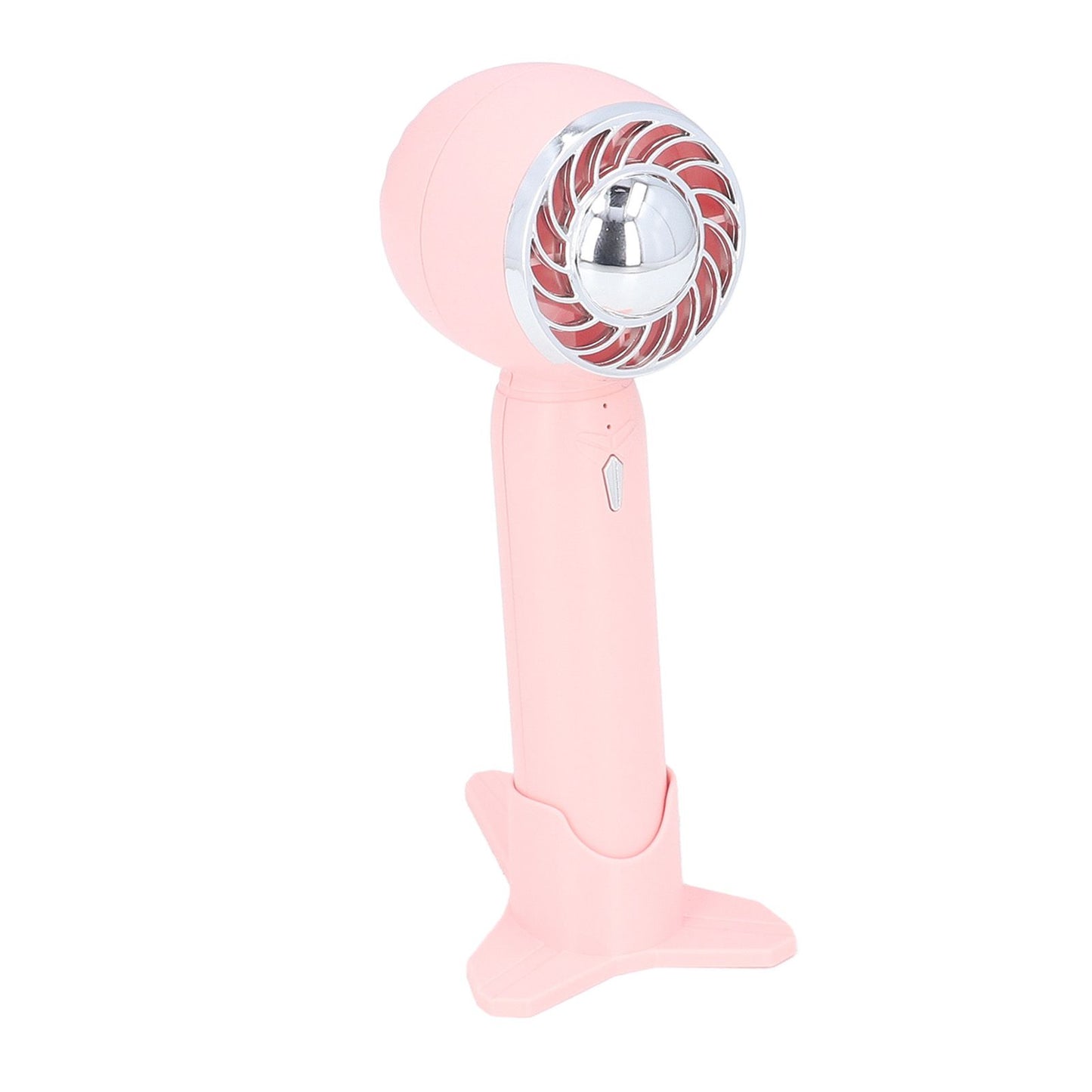 Handheld Fan USB Charging 3 Speeds 2000mAh Mini Portable Desktop Fan for Travel School Office Pink V1294-YM0523-3113220067012