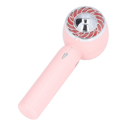 Handheld Fan USB Charging 3 Speeds 2000mAh Mini Portable Desktop Fan for Travel School Office Pink V1294-YM0523-3113220067012