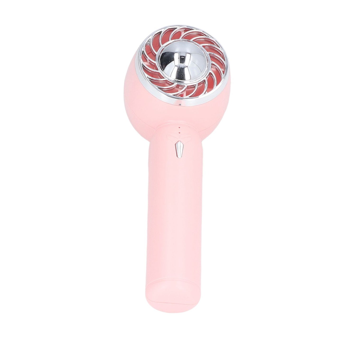 Handheld Fan USB Charging 3 Speeds 2000mAh Mini Portable Desktop Fan for Travel School Office Pink V1294-YM0523-3113220067012