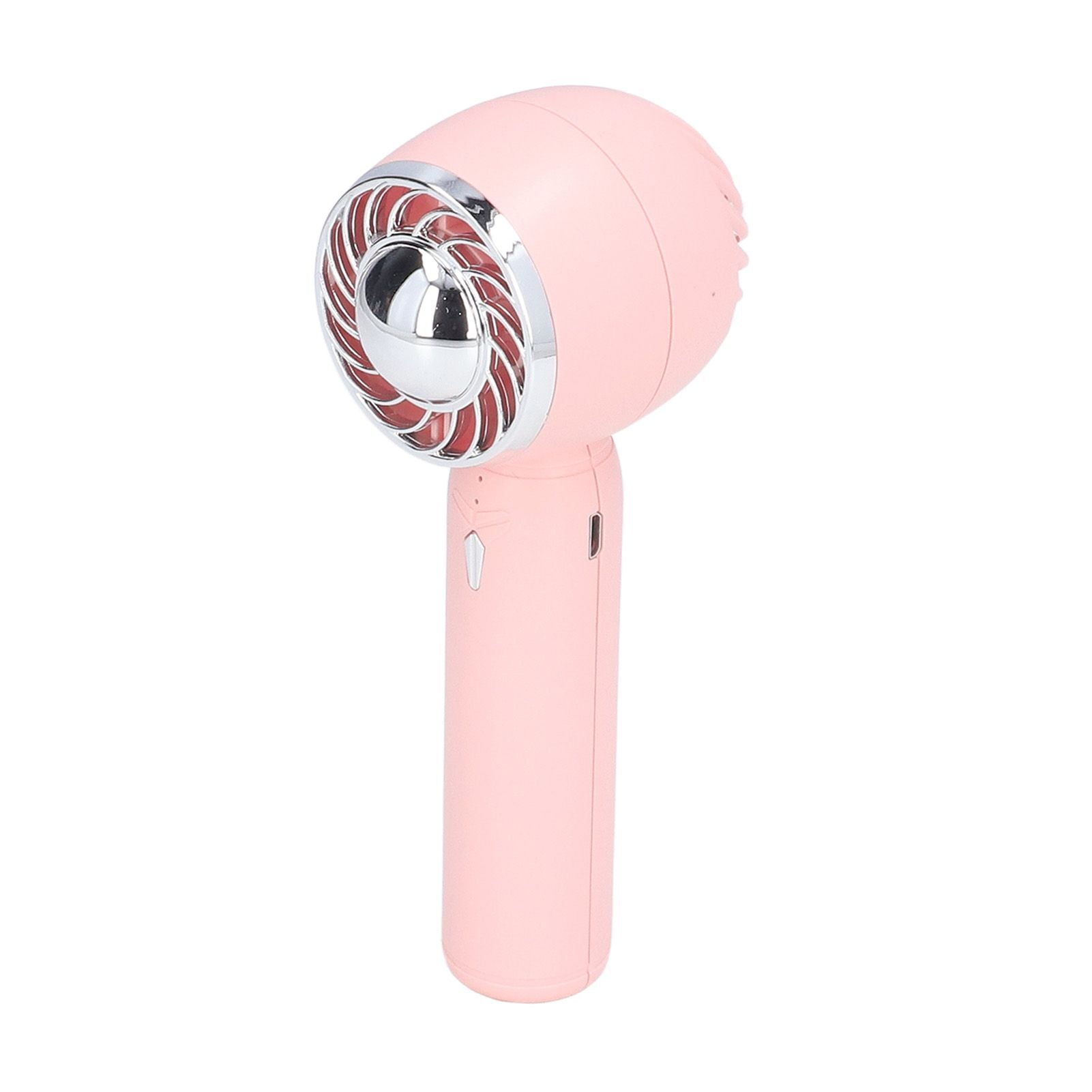 Handheld Fan USB Charging 3 Speeds 2000mAh Mini Portable Desktop Fan for Travel School Office Pink V1294-YM0523-3113220067012