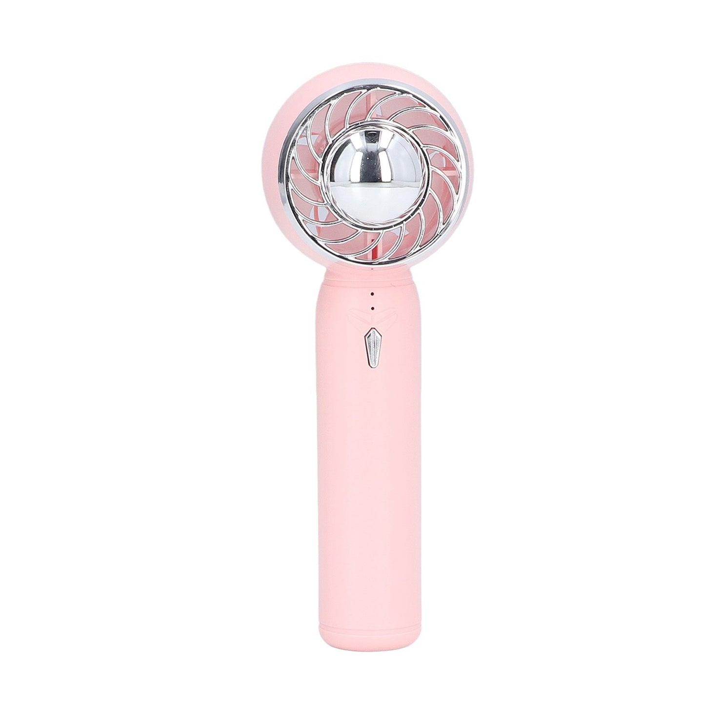 Handheld Fan USB Charging 3 Speeds 2000mAh Mini Portable Desktop Fan for Travel School Office Pink V1294-YM0523-3113220067012
