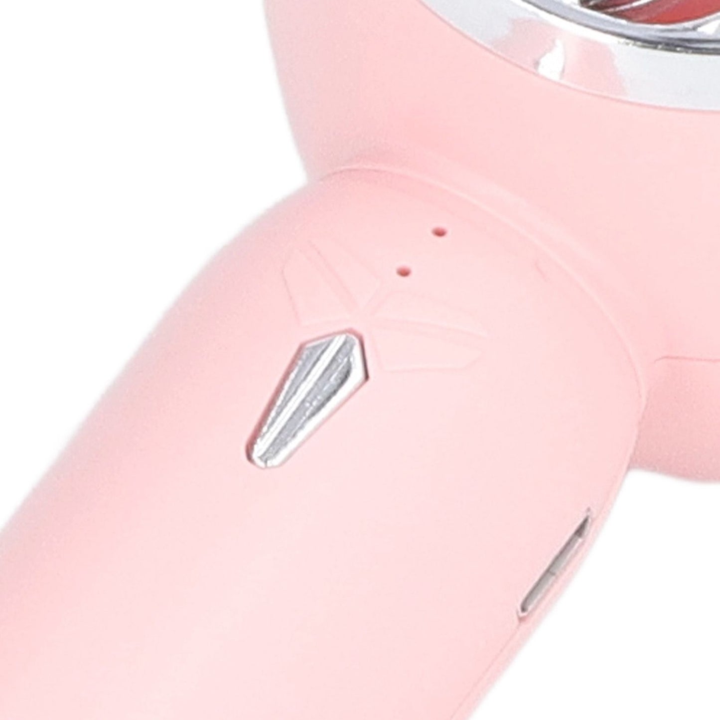 Handheld Fan USB Charging 3 Speeds 2000mAh Mini Portable Desktop Fan for Travel School Office Pink V1294-YM0523-3113220067012