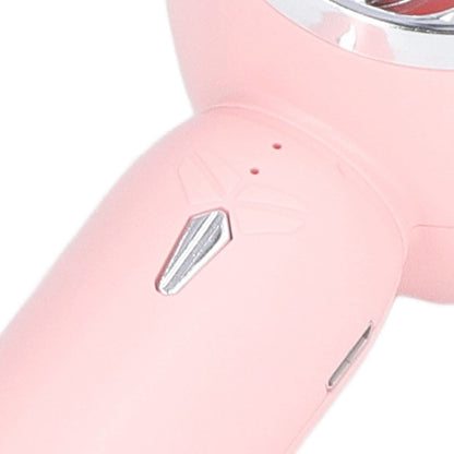 Handheld Fan USB Charging 3 Speeds 2000mAh Mini Portable Desktop Fan for Travel School Office Pink V1294-YM0523-3113220067012