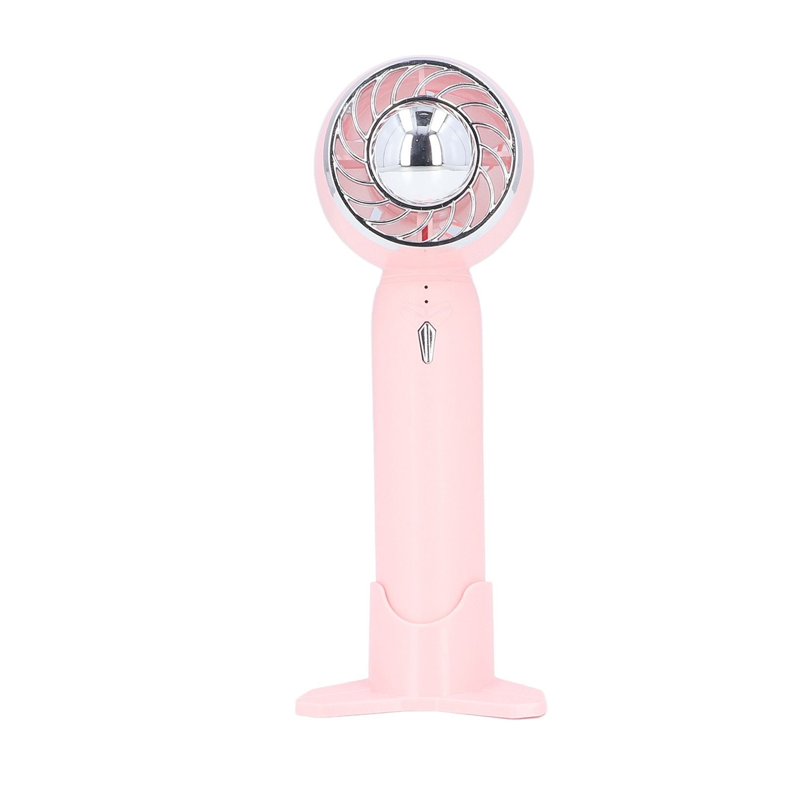 Handheld Fan USB Charging 3 Speeds 2000mAh Mini Portable Desktop Fan for Travel School Office Pink V1294-YM0523-3113220067012