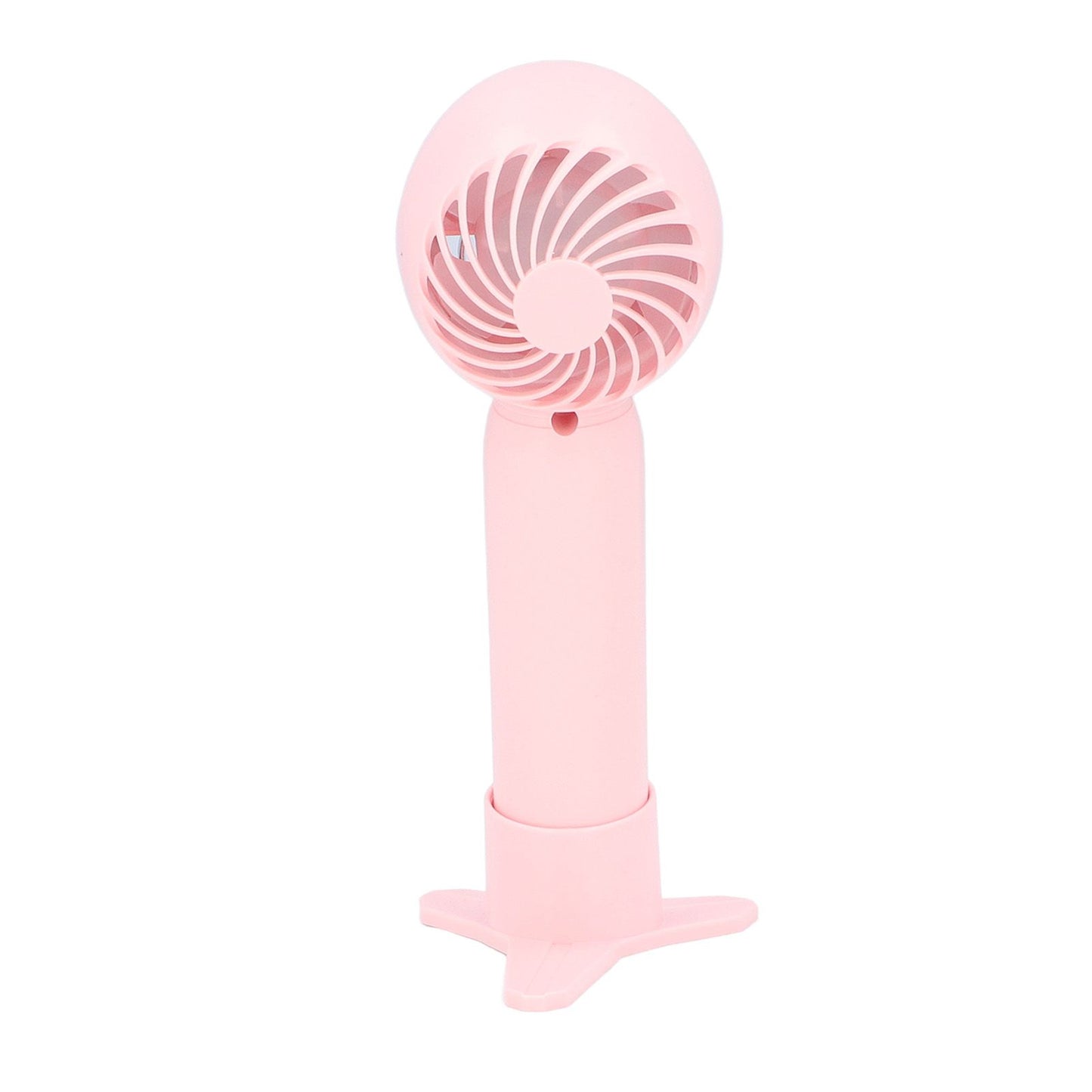 Handheld Fan USB Charging 3 Speeds 2000mAh Mini Portable Desktop Fan for Travel School Office Pink V1294-YM0523-3113220067012